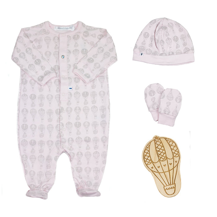 Up Up and Away Gift Set in Pale Pink