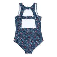 Midnight Vineyard Double Bow One Piece