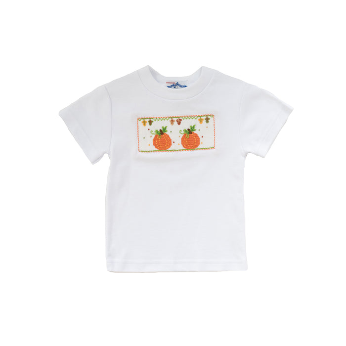 Pumpkin Patch Smocked Tee