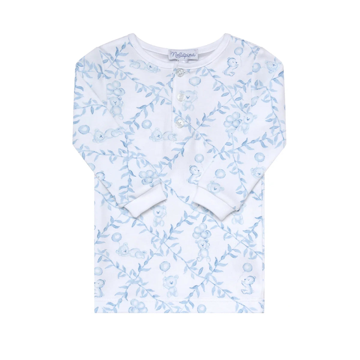 Blue Bears Trellis Pajamas
