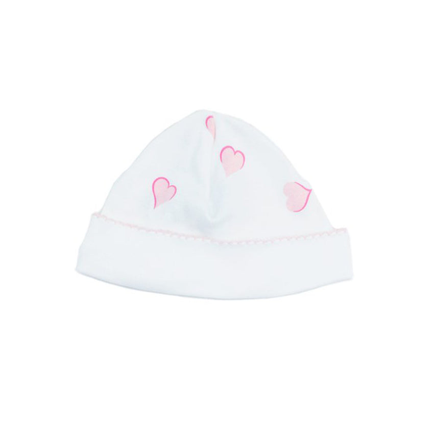 Heart Print Hat
