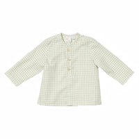 Lupo Baby Shirt Green Tattersall
