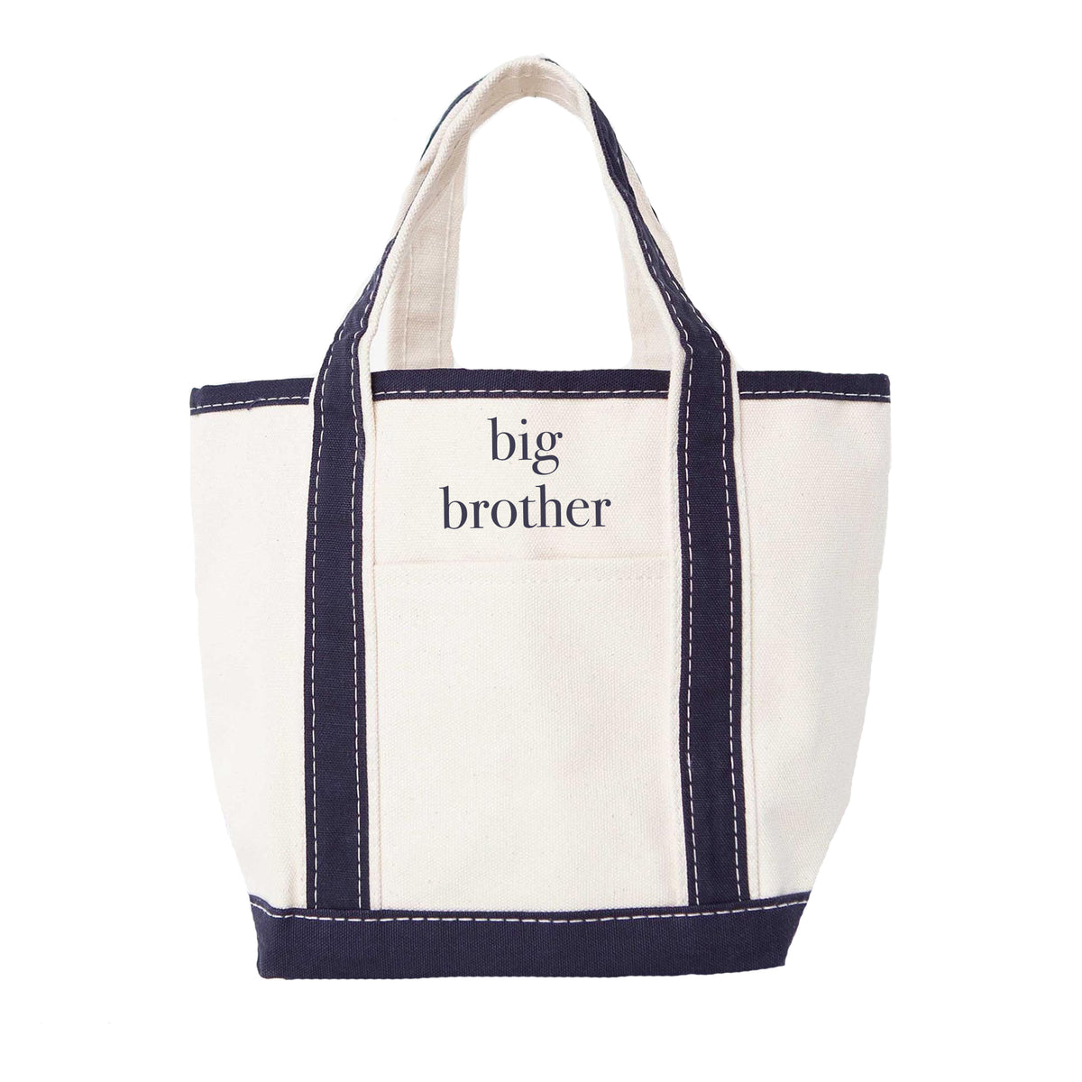 Small Navy Tote Bag