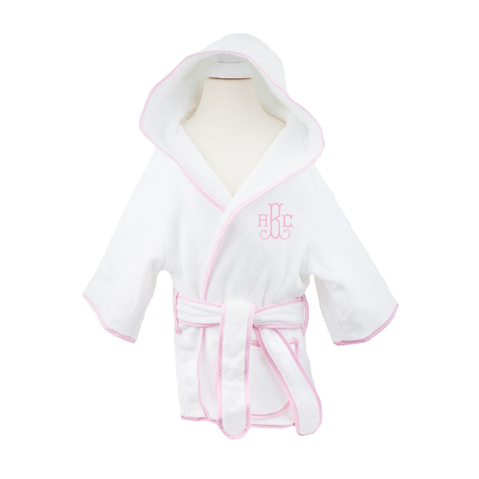 Pink Hooded Robe