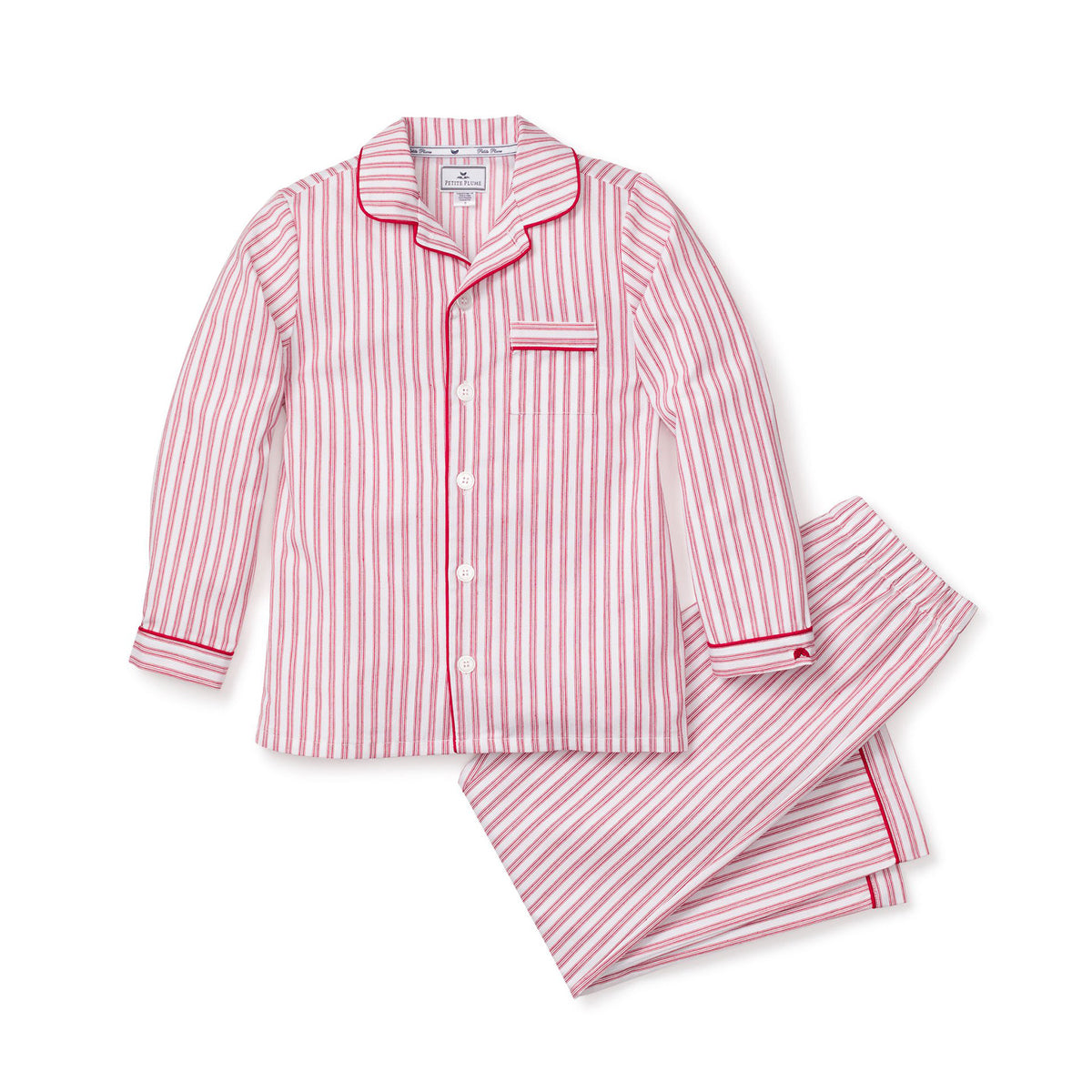 Antique Red Ticking Pajamas