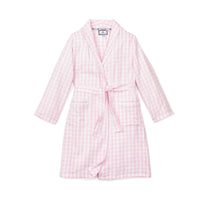 Pink Gingham Robe