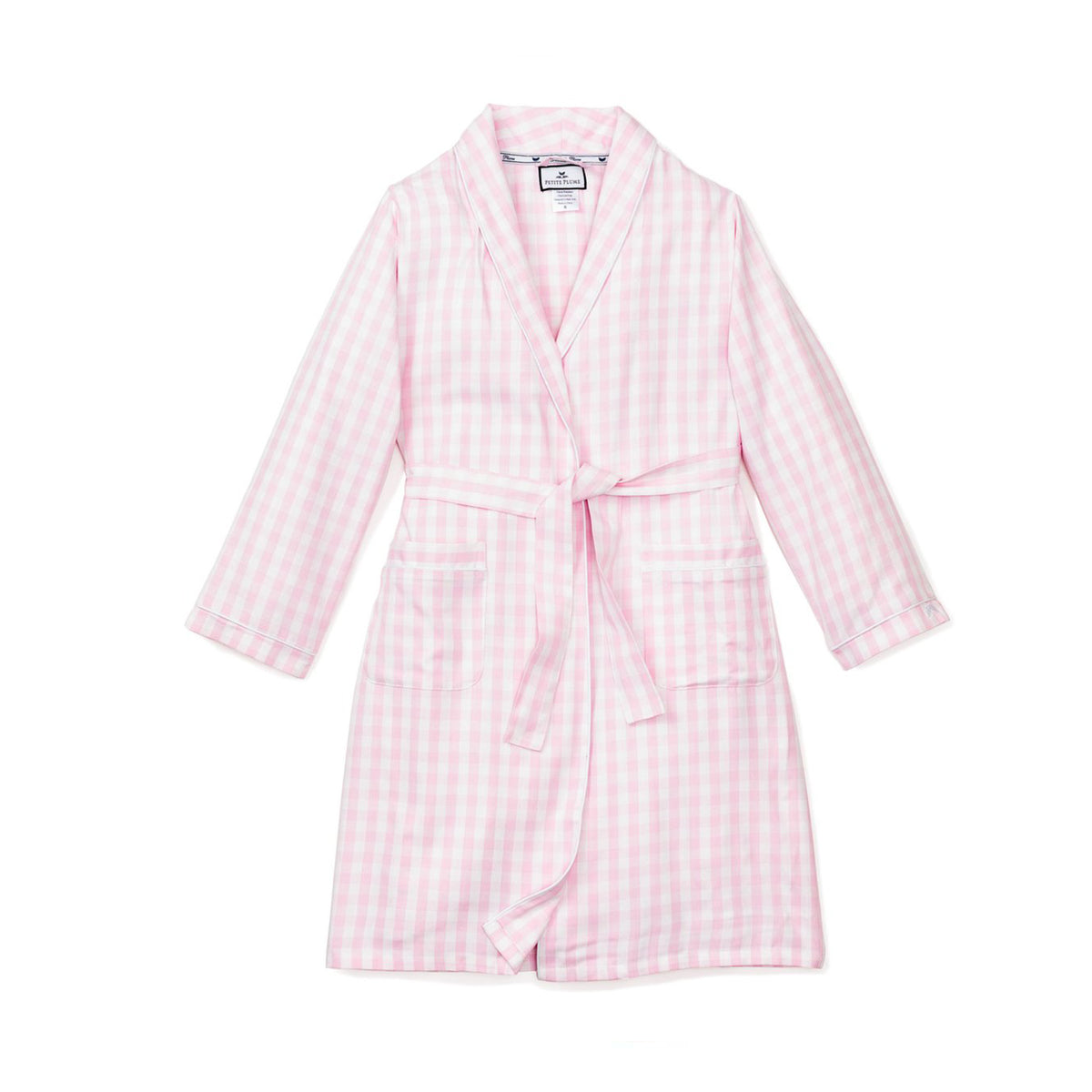 Pink Gingham Robe