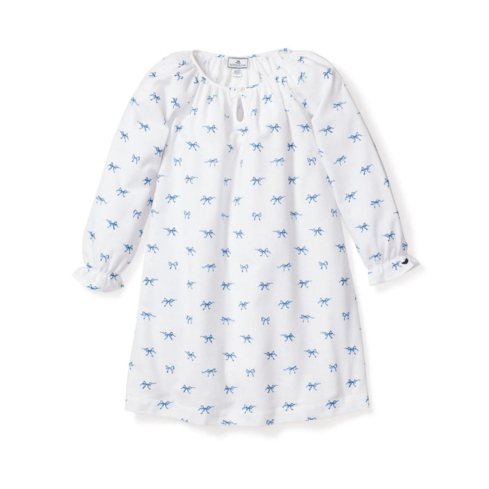 Delphine Blue Bow Nightgown