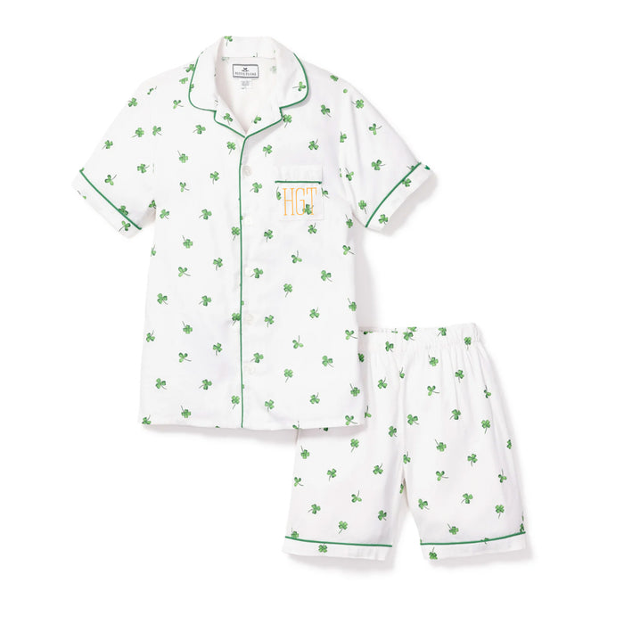 Shamrocks Classic Short Pajamas
