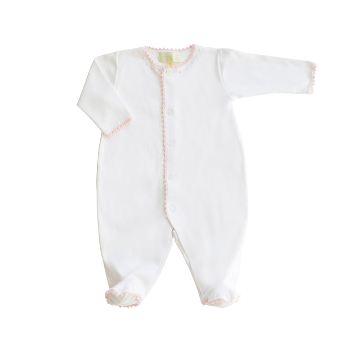 Pink Footie Romper