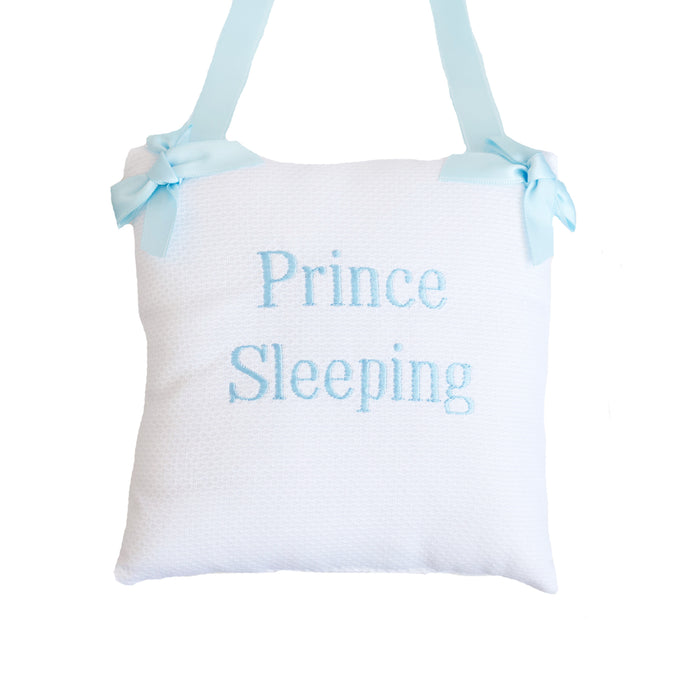 Prince Sleeping Door Pillow