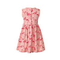Flamingo Jersey Dress