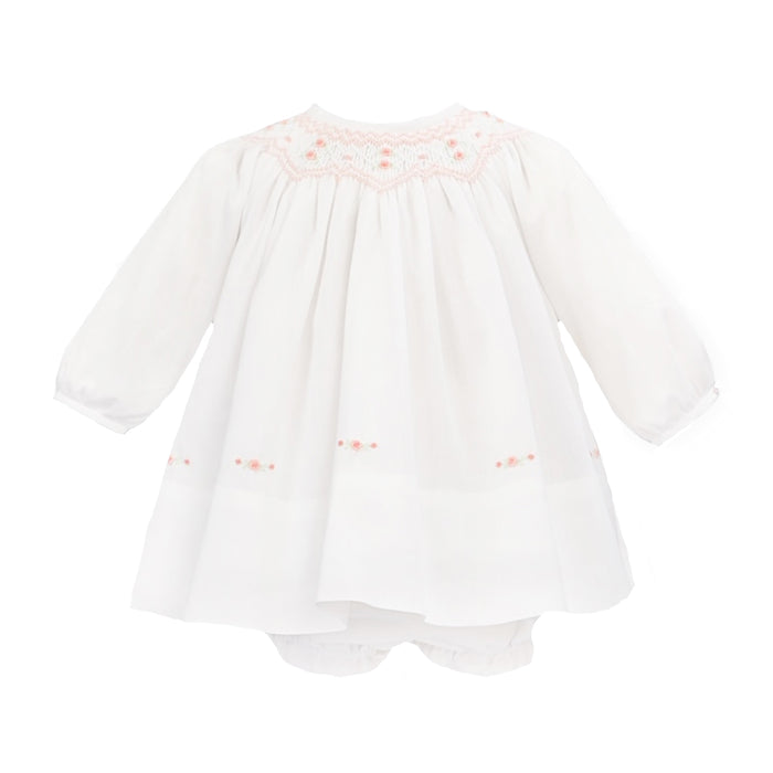 White Bishop Dress with Bloomers