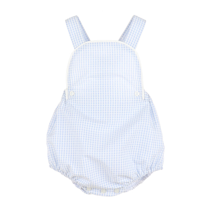 Blue Checked Sunsuit