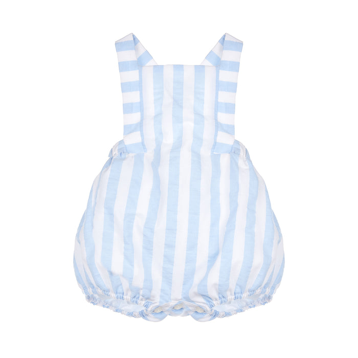 Sunny Blue & White Stripe Boy Sunsuit