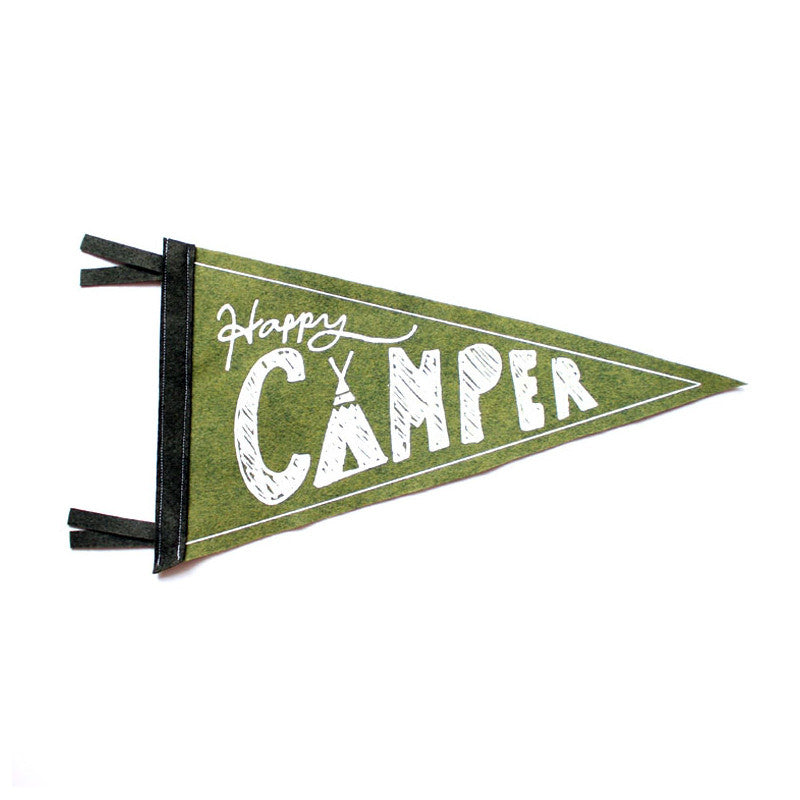 Happy Camper Pennant