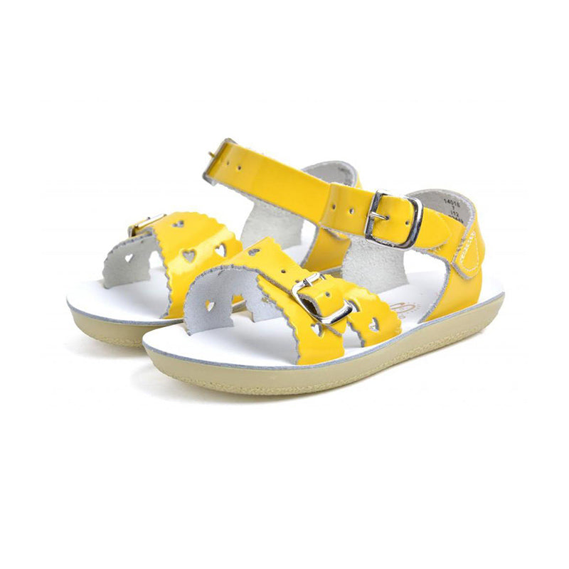 Yellow Sweetheart Sandals
