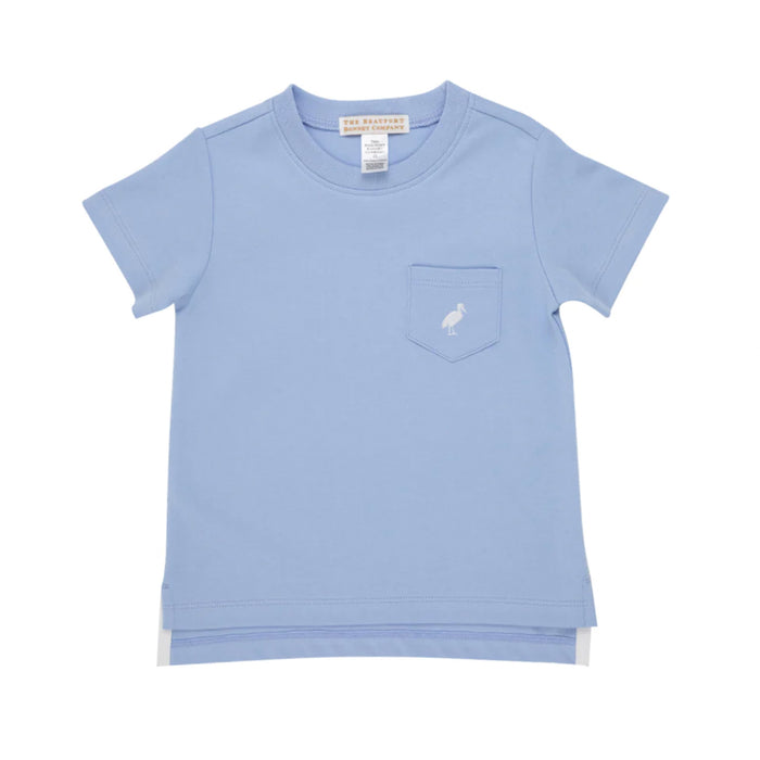 Carter Crewneck Beale Street Blue Top