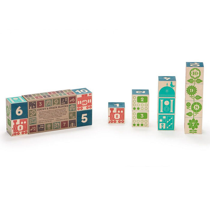Count & Stack Numbered Blocks